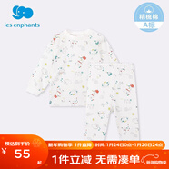 麗嬰房【全棉】?jì)和聝和瘍纫绿籽b男女童秋季內衣套裝家居服秋衣秋褲 【秋冬款】萌寵派對-半高領(lǐng)+100%棉A類(lèi) 130 cm/8歲