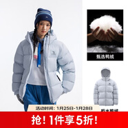 駱駝（CAMEL）【拒水羽絨】戶(hù)外羽絨服冬新款中長(cháng)款男女加厚外套羽絨服