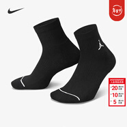 耐克（NIKE）  襪子男襪女襪 25新款NIKE透氣舒適透氣籃球襪休閑襪子 DX9655-010/三雙裝 M/24-26厘米/38-42碼