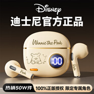 迪士尼（DISNEY）【爆賣(mài)50W+丨口碑推薦】無(wú)線(xiàn)藍牙耳機半入耳式游戲音樂(lè )降噪跑步運動(dòng)長(cháng)續航適用于蘋(píng)果小米S190維尼