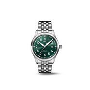 萬(wàn)國（IWC）禮物 馬克二十飛行員腕表 綠色精鋼 自動(dòng)機械男表 IW328206 40mm