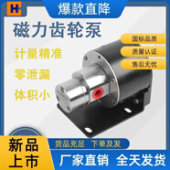 微型計量泵自吸印花不銹鋼泵頭抽柴油咖啡機噴碼機磁力驅動(dòng)齒輪泵 MPC060AAA70 1.41ml/rev 24
