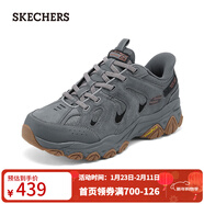 斯凱奇（Skechers）男士城市戶(hù)外鞋237438 灰色/GRY 40