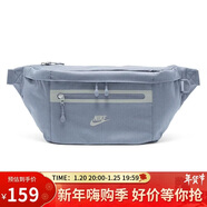 耐克（NIKE）男女腰包 單肩包斜挎包胸包休閑包DN2556-493 灰藍