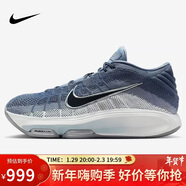 NIKE男子籃球鞋 G.T. HUSTLE 3 運動(dòng)鞋FV5952-402藍/藏青 42