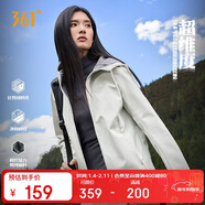 361°外套女秋冬季新款三防加絨運動(dòng)休閑沖鋒夾克風(fēng)衣服662544603-1