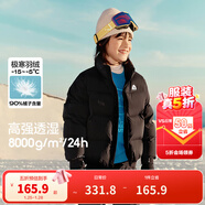 巴拉巴拉童裝兒童羽絨服冬裝中大童男童女童寶寶立領(lǐng)保暖短款外套 黑色90001 130 （C類(lèi)）