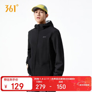361°外套男秋冬季新款三防運動(dòng)戶(hù)外寬松沖鋒夾克風(fēng)衣652534601-5