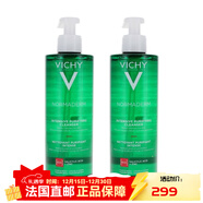 薇姿（VICHY） 凈顏無(wú)瑕祛痘保濕潔面啫喱【新年禮物】 400ml*2