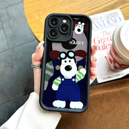 布隆斯（bulons）卡通大耳狗適用vivo V30手機殼V29Pro新款V27e防摔V25 Pro保護套 Black case-Y119 vivo V30