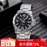 卡西歐（CASIO）手表男 鋼鐵黑暗之心 防水商務(wù)休閑指針日期顯示男表 MTP-VD01D-1B 店長(cháng)推薦