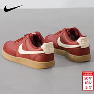 耐克（NIKE）男鞋板鞋 2026新款春季時(shí)尚運動(dòng)鞋舒適耐磨低幫運動(dòng)休閑鞋滑板鞋 COURT/酒紅 42