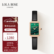 LOLA ROSE羅拉玫瑰小綠表手表女士學(xué)生百搭生日禮物新年禮物送女友老婆