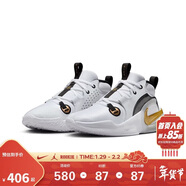 NIKE 耐克童鞋男女童籃球鞋AIR ZOOM CROSSOVER 2氣墊緩震運動(dòng)鞋大童