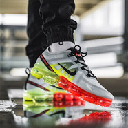 耐克（NIKE）新款男女鞋 Air VaporMax 大氣墊運動休閑鞋跑步鞋 AR6631-007 紅黃撞色 42.5