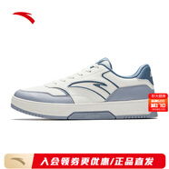 安踏（ANTA）男板鞋 象牙白/霧灰/迷迭藍-5 39 (男6.5)