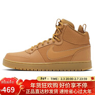 耐克NIKE男板鞋COURT BOROUGH MID WINTER高幫休閑鞋AA0547-700棕42