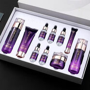 依姿露玻色因套盒 多肽補水保濕提亮學(xué)生水乳面霜套裝護膚禮盒 依姿露玻色因多肽十件套