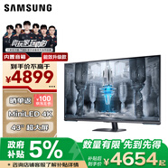 三星（SAMSUNG）43英寸 G70NC MiniLED 144Hz 4K HDR600 Tizen 內置音箱 玄龍騎士 電競 顯示器 LS43CG700NBXXF