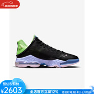 耐克（NIKE）LeBron籃球鞋男女休閑鞋運動(dòng)鞋舒適透氣靈活緩震戶(hù)外秋經(jīng)典DO9829 Black/Purple 黑/綠 M 7.5 / W 9/40.5碼