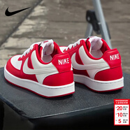耐克（NIKE）男鞋板鞋 2026新款春季時(shí)尚運動(dòng)鞋舒適耐磨低幫運動(dòng)休閑鞋滑板鞋 COURT/白紅 【新年推薦】 44.5