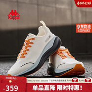 卡帕（Kappa）女鞋運動(dòng)鞋女春季跑步鞋子女輕便老爹鞋透氣軟底休閑鞋 鷺羽白 38