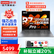 聯(lián)想小新pro14 旗艦新銳R5R7輕薄本微框大屏學(xué)生手提辦公設計超極筆記本電腦 R7-H255 24G 1T固態(tài) 小新pro14 滿(mǎn)血游戲級顯卡 IPS全高清屏
