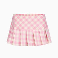 DUSK美式黑灰色漸變翻邊牛仔闊腿褲女春秋新款顯瘦直筒拖地長(cháng)褲子 格子百褶短裙 XL XL