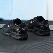 耐克（NIKE）男鞋 2026春季新款運動(dòng)休閑鞋慢跑鞋AIR MAX氣墊鞋緩震透氣跑步鞋 黑武士/air氣墊緩震/力推款 41