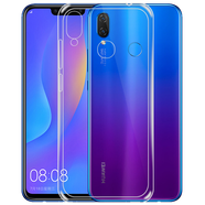 拓蒙適用華為NOVA3i透明手機殼INE-AL00保護套Nova3e/ANE-ALOO全包防摔手機殼NOVA3/PAR-AL00硅膠軟殼 華為NOVA3i保護殼全包透明-只有殼(環(huán)保材料，