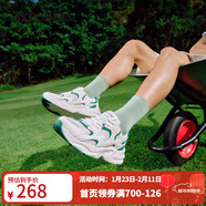 斯凱奇（Skechers）踏浪小白鞋男透氣休閑鞋學(xué)院風(fēng)運動(dòng)鞋118321 乳白色/OFWT 43