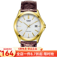 卡西歐（CASIO） 卡西歐手表男士表 簡(jiǎn)潔時(shí)尚手表休閑簡(jiǎn)約商務(wù)防水指針腕表送男友 MTP-1183Q-7A
