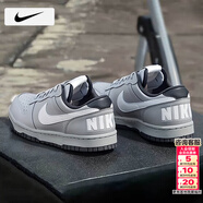 耐克（NIKE）男鞋子男 2026春季新款運動(dòng)鞋時(shí)尚休閑鞋小白鞋低幫耐磨透氣板鞋 NIKE BIG-淺煙灰/曬圖退10/建議拍大半碼 42 （內長(cháng)265mm）