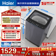 海爾（Haier）手搓洗 全自動(dòng)波輪洗衣機 12KG大容量 直驅 防纏繞 國家補貼以舊換新京東自營(yíng) XQB120-BSE629
