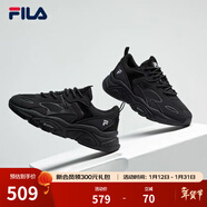 FILA斐樂(lè )女鞋跑步鞋火星二代復古老爹鞋運動(dòng)鞋休閑慢跑鞋FILA MARS Ⅱ 黑色-BK-F12W141116F 36.5