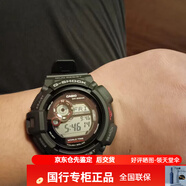 卡西歐（CASIO）二代泥人 GSHOCK太陽(yáng)能電波高度溫度方位學(xué)生手表男GW-9500 G-9300GB-1一代泥人黑金太陽(yáng)能溫