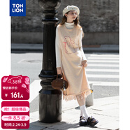 唐獅（TonLion）2025秋冬女甜美背心連衣裙