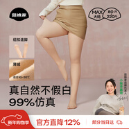 菇娘家光腿神器雙層可拆卸連褲襪秋冬打底褲女自然美膚襪保暖加絨大碼