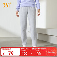 361°運動(dòng)褲子女秋冬季跑步寬松戶(hù)外休閑褲直筒長(cháng)褲衛褲662434710D