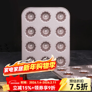 學(xué)廚蛋糕模具 可露麗模不粘面包模具家用烘焙烤箱甜點(diǎn)蛋糕烘焙模具 12連迷你可露麗模WK9950