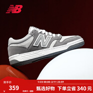 NEW BALANCENB官方板鞋男鞋女鞋復古休閑平底鞋低幫百搭運動(dòng)鞋BB480L系列 淺灰色/深灰色 BB480LEC 38 (腳長(cháng)23.5cm)