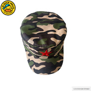 G.duck小黃鴨男童夏裝套裝帥氣兒童迷彩服套裝六一學(xué)生表演服夏季運動(dòng)服 單個(gè)帽子【單買(mǎi)不發(fā)】 120 尺碼4-5歲【110-120cm】