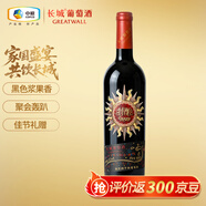 長(cháng)城 特釀MAX（麥克斯） 解百納 干紅葡萄酒  750ml 單瓶裝 紅酒自營(yíng)