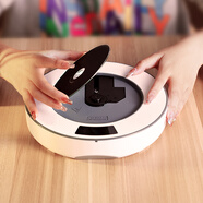 熊貓（PANDA）壁掛CD機專(zhuān)輯播放器發(fā)燒級光盤(pán)光碟DVD播放機家用便攜音箱藍牙音響一體機U盤(pán)音樂(lè )碟機情人節禮物 CD62灰色+充電頭 套餐