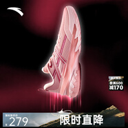 安踏空域6丨籃球鞋男鞋子學(xué)生耐磨運動(dòng)鞋緩震防滑實(shí)戰球鞋戶(hù)外鞋子 【空域6】腮紅粉/靚麗紅-4 44