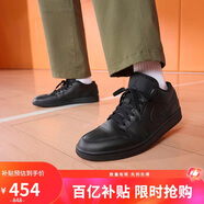 Jordan男休閑鞋 新年禮物 黑武士AJ1 JORDAN 1運動(dòng)鞋553558-093黑40