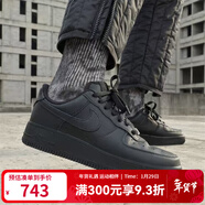 耐克（NIKE）官方男鞋AIR FORCE 1'07 AF1 黑色空軍一號運動(dòng)鞋低幫休閑鞋板鞋  CW2288-001 44.5