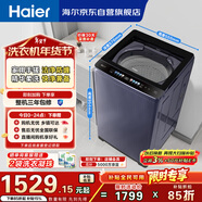 海爾（Haier）手搓洗2.0 全自動(dòng)波輪洗衣機 10KG 直驅變頻 家電國家補貼以舊換新京東自營(yíng) XQB100-BSE30D3