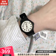 卡西歐（CASIO）/卡西歐 日韓表 情侶表 簡(jiǎn)約網(wǎng)紅小黑表MQ24-7B2經(jīng)典款禮物 Black
