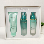 自然堂活泉補水保濕護膚品套裝潔水乳控油清爽三件套禮盒滋潤 活泉補水潔面水乳三件套【盒子刮碼 】